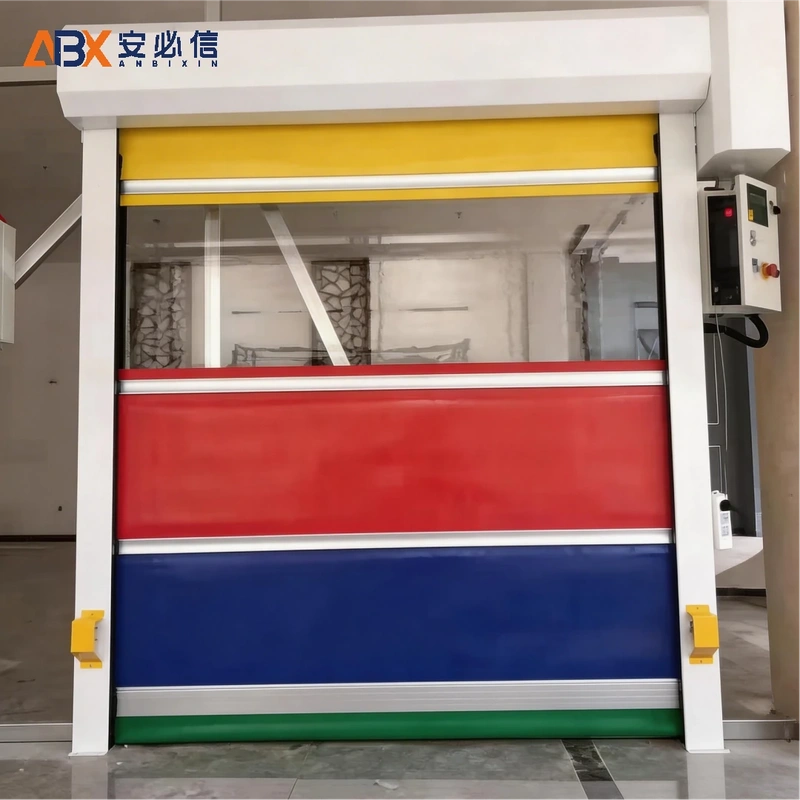 秦皇岛感应快速门项目案例｜安必信工业门厂家
