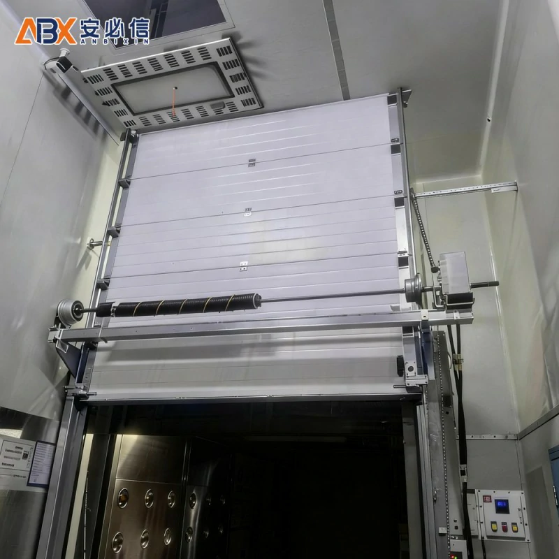 秦皇岛分段式提升门项目案例｜安必信工业门厂家